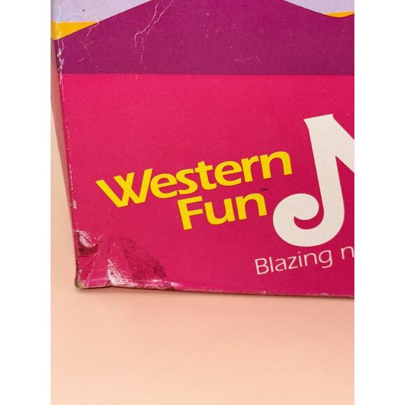 1989 Mattel Western Fun NIA Barbie Friend Doll #9933 Rare Boxed Vintage HTF - Picture 6 of 11